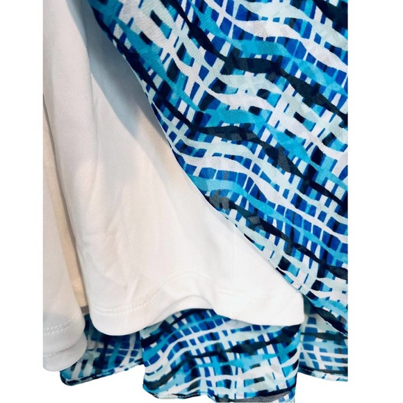 Calvin Klein Printed Chiffon Halter Maxi Dress NWT - Picture 9 of 15